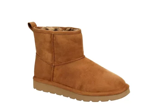 Xappeal Womens Jen Fur Boot - Tan