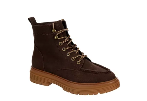 Limelight Womens Destiny Lace-up Boot - Chocolate