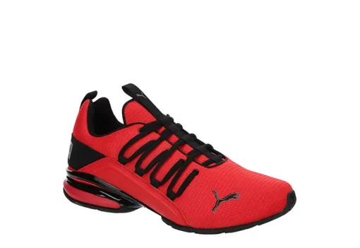 Puma Mens Axelion Sneaker - Red