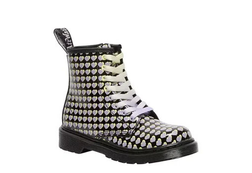 Dr. Martens Dr.martens Girls 1460 Combat Boot - Black